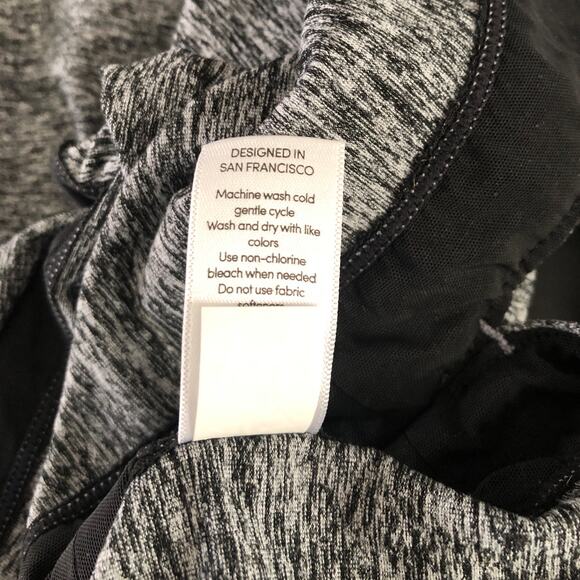 Athleta Women’s Size XS Heathered Black Pullover Hoodie - Picture 8 of 9